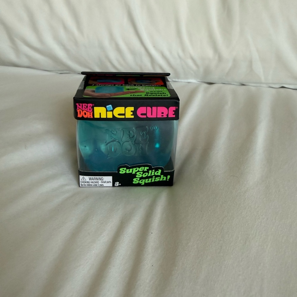 Nice Cube Super Solid Squish - Blue Kids Toy by